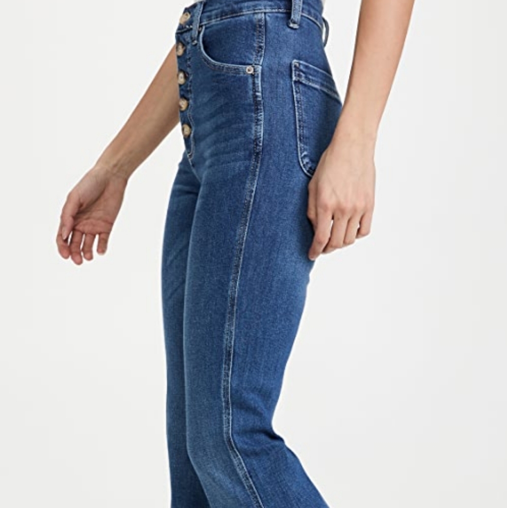 NWT Boyish The Ricky High Rise Flare Jeans - Picture 3 of 12